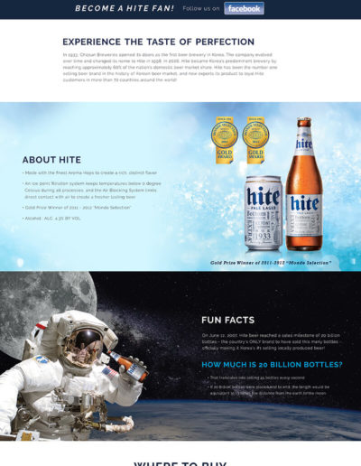 Hite Beer Event Page