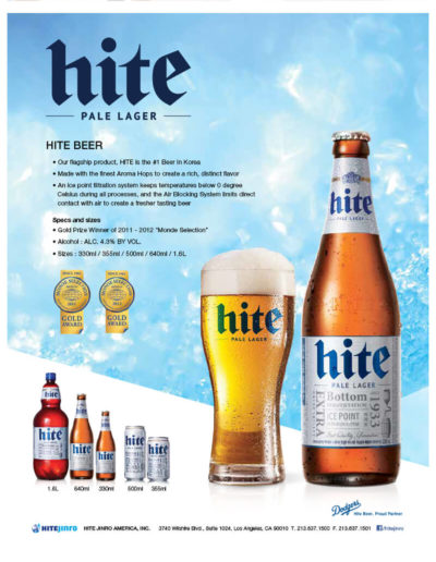 Hite Beer Sales Print