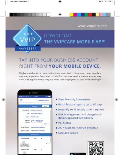 Navyzebra VVIP Care Print